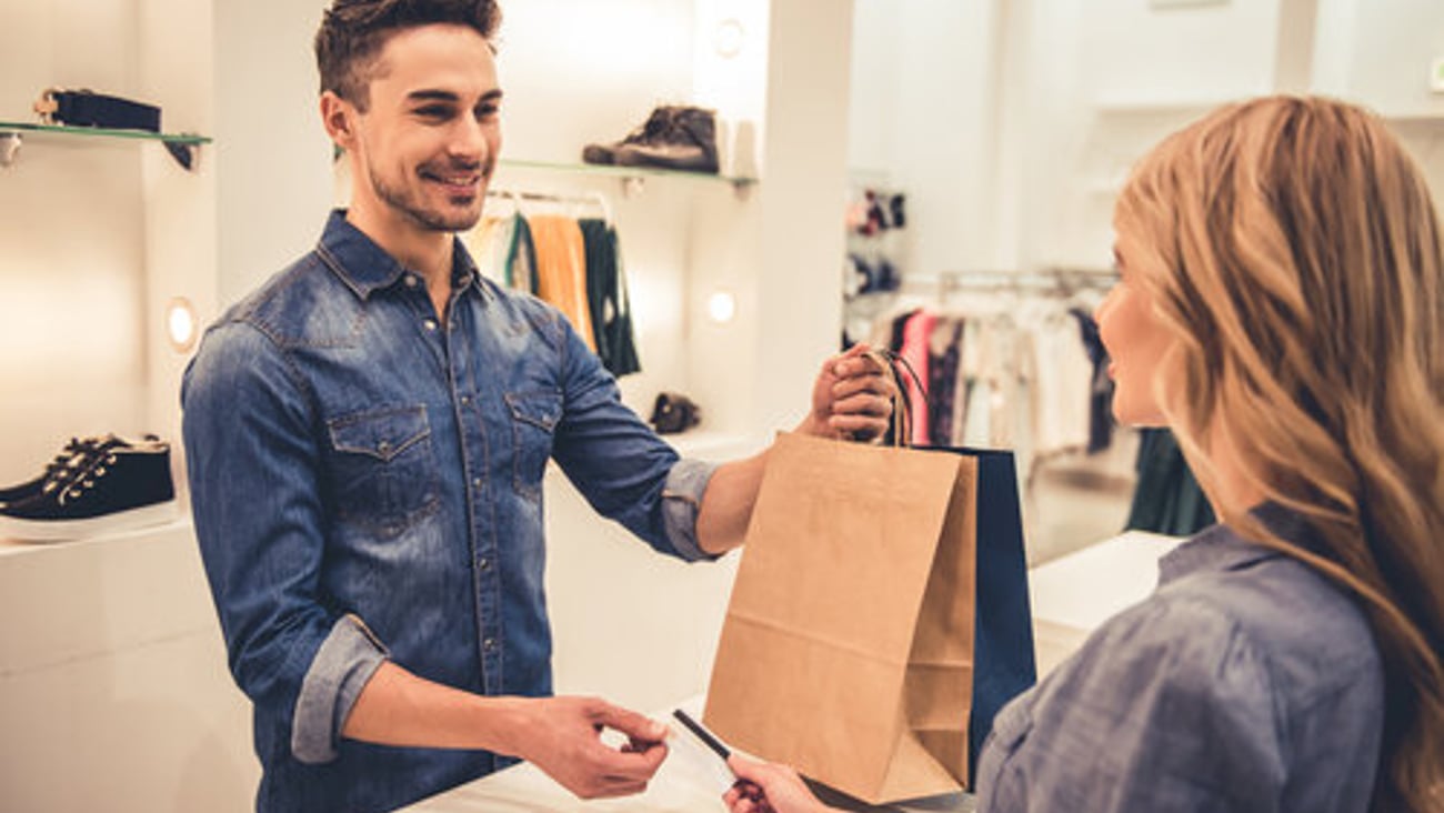 customer shopping