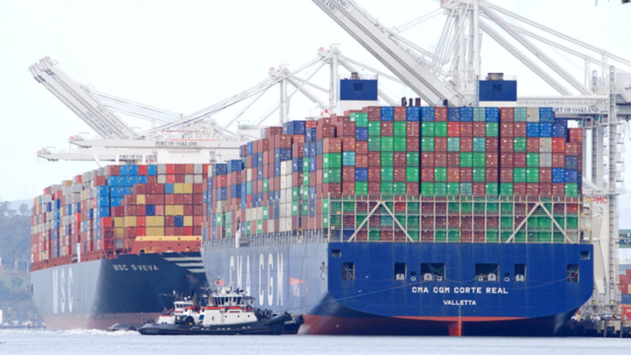 Shipping Imports Ports