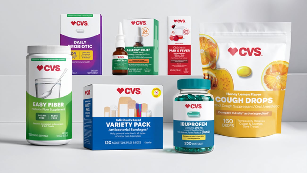 CVS brand updated design