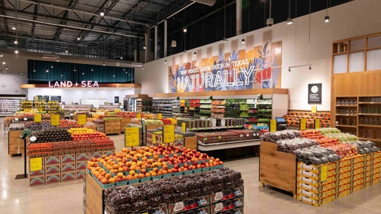 Whole Foods Market's new store in McKinney, Texas. 