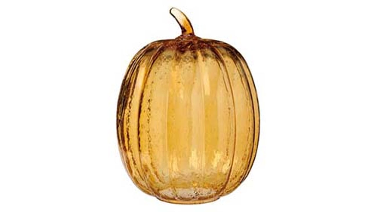 ALDI Huntington Home Glass Pumpkin Teaser