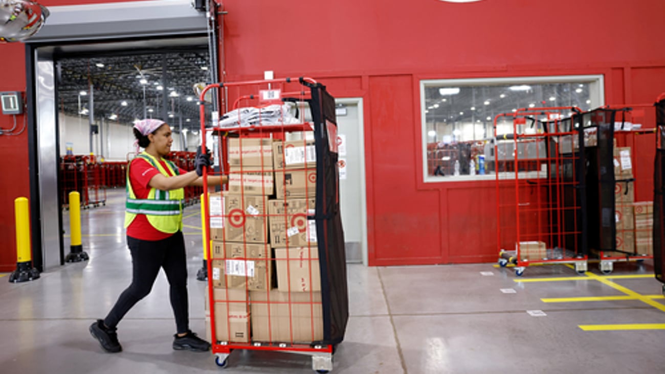 Target sortation center