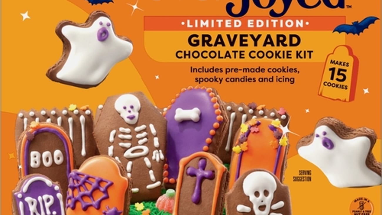 Albertsons Overjoyed Halloween cookie kit