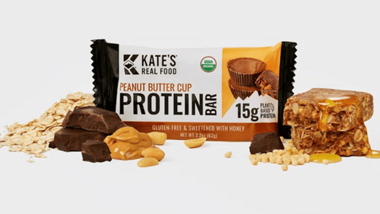 Organic Snack Company's Kate's Real Food protein bars