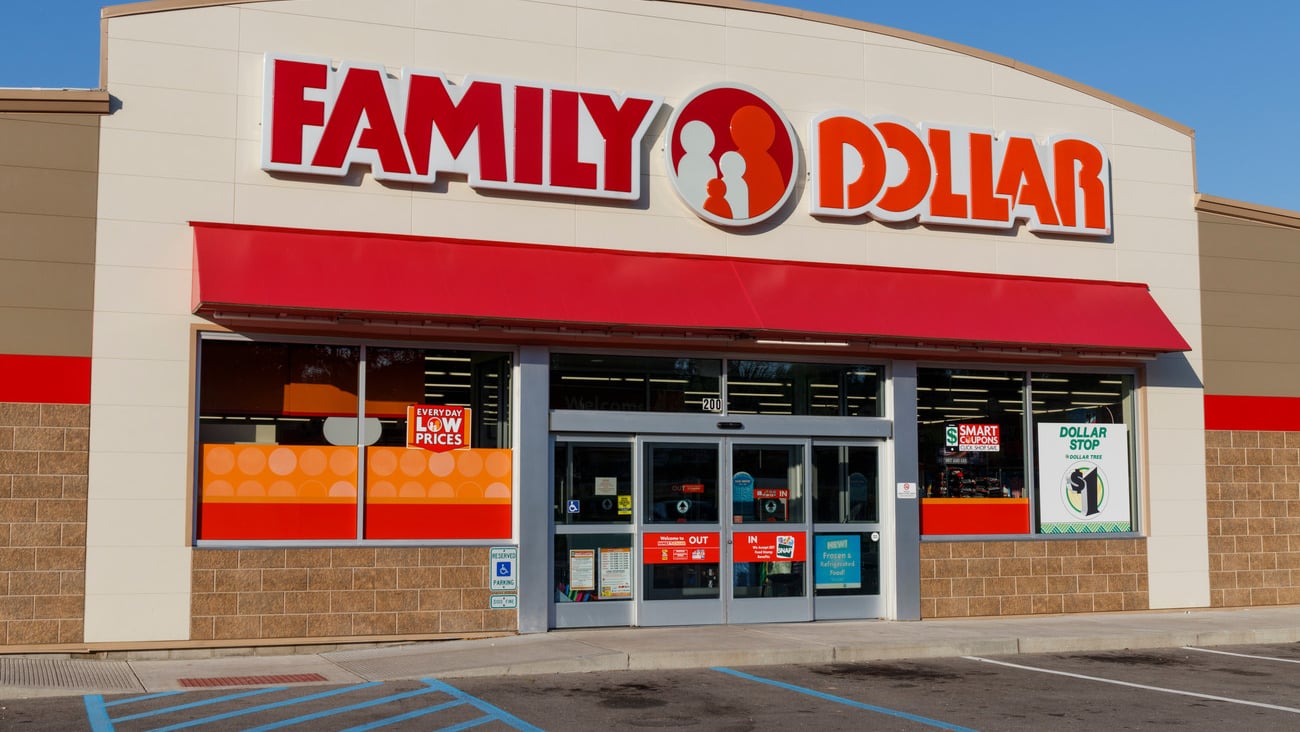 Marion - Circa September 2019: Family Dollar Variety Store. Family Dollar is a Subsidiary of Dollar Tree; Shutterstock ID 1511908067