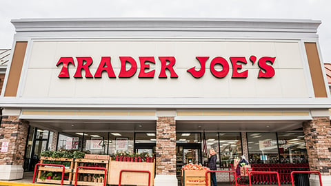 a sign above a store