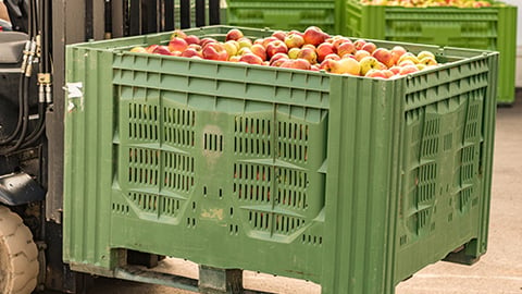 a green truck