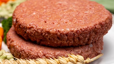 a close up of food on a plate