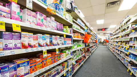 a group of people in a store