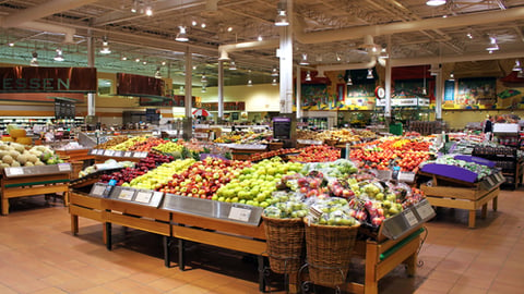 a store filled with lots of produce