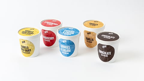 packaged ice cream