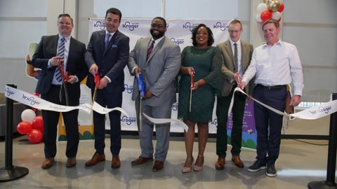 Ribbon cutting event