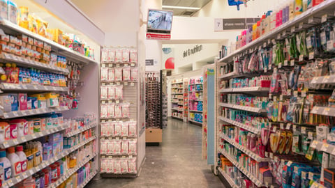 inside of pharmacy