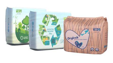 sustainable packaging hygiene products