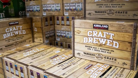 Kirkland Signature beer