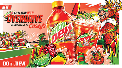 Mountain Dew Overdrive Casey's