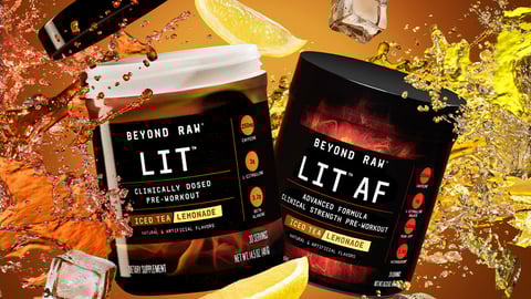 GNC Iced Tea Lemonade pre-workout