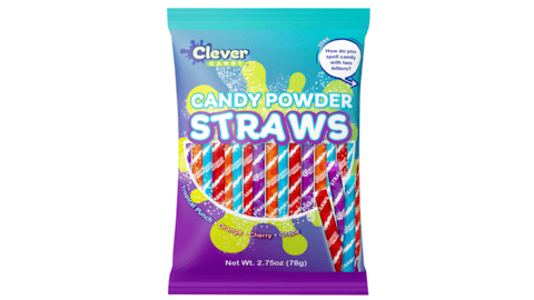 Nassau Candy Clever Candy Straws