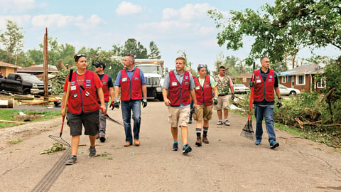 Lowe's tornado relief