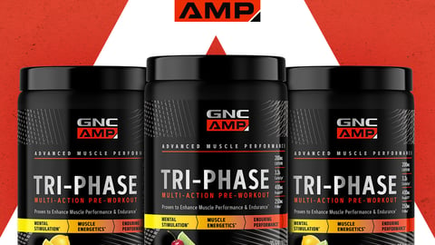 GNC AMP Tri-Phase pre-workout