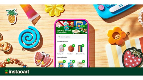 Instacart back-to-school