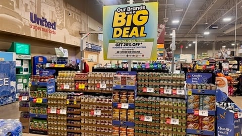 Store Brands Month at United Supermarkets (Albertsons owned)
