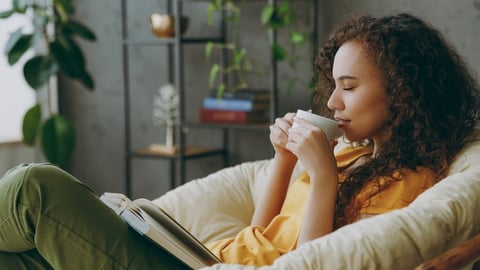 Woman Drinking Coffee