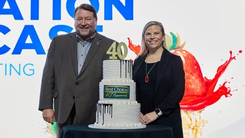Tye Anthony, AWG Chief Merchandising and Marketing Officer, and Emily Detwiler, AWG Vice President of AWG Brands.