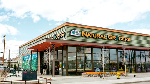 Denver, Colorado - April 15th, 2020:  Exterior of Natural Grocers in the RiNo District.  River North Arts District. ; Shutterstock ID 1705218811