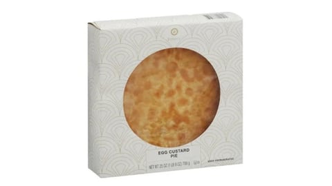 RECALL: Publix Egg Custard Pie