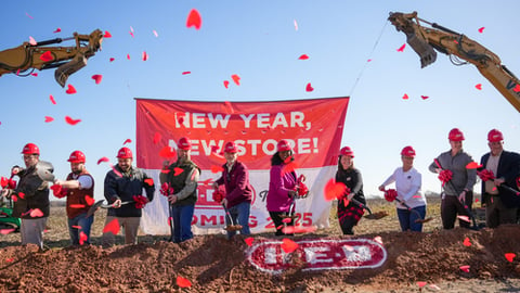 H-E-B Melissa, Texas groundbreaking