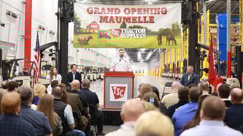Tractor Supply Arkansas distribution center.
