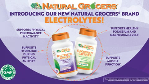 Natural Grocers electrolytes