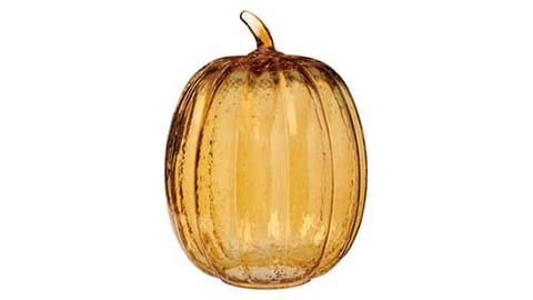 ALDI Huntington Home Glass Pumpkin Teaser