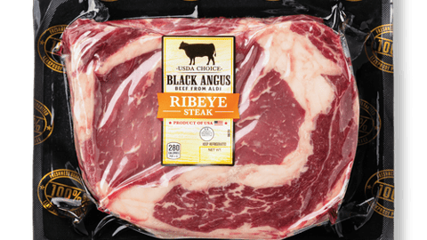 Aldi Black Angus Beef Ribeye Steak