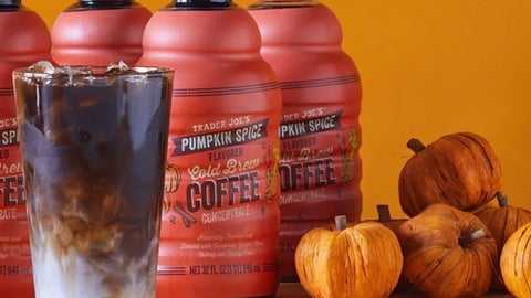 Trader Joe's Pumpkin Spice Cold Brew