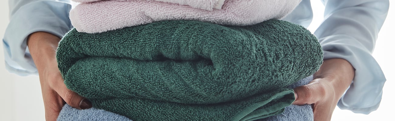 A stack of towels