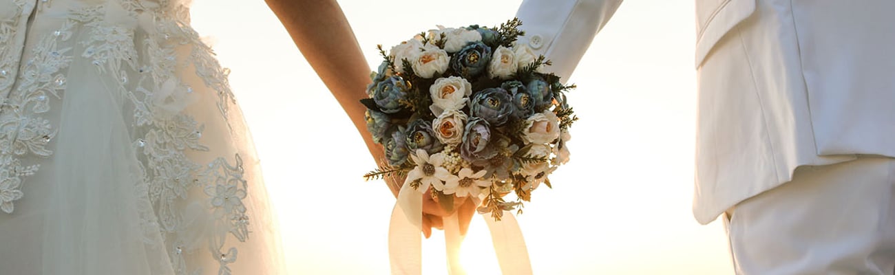 a vase of flowers on a table