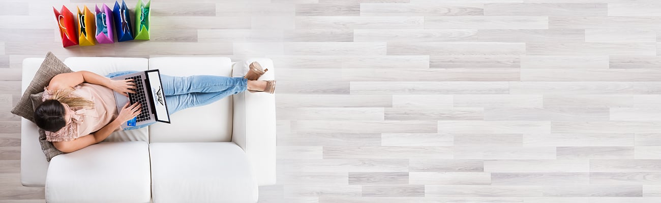 a person sitting in a room