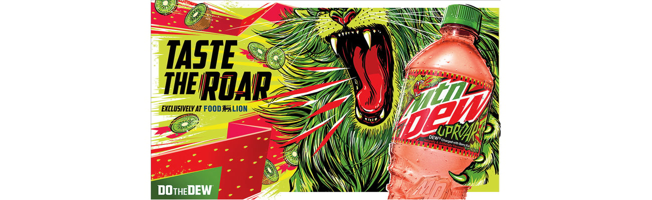 Mountain Dew Uproar hero