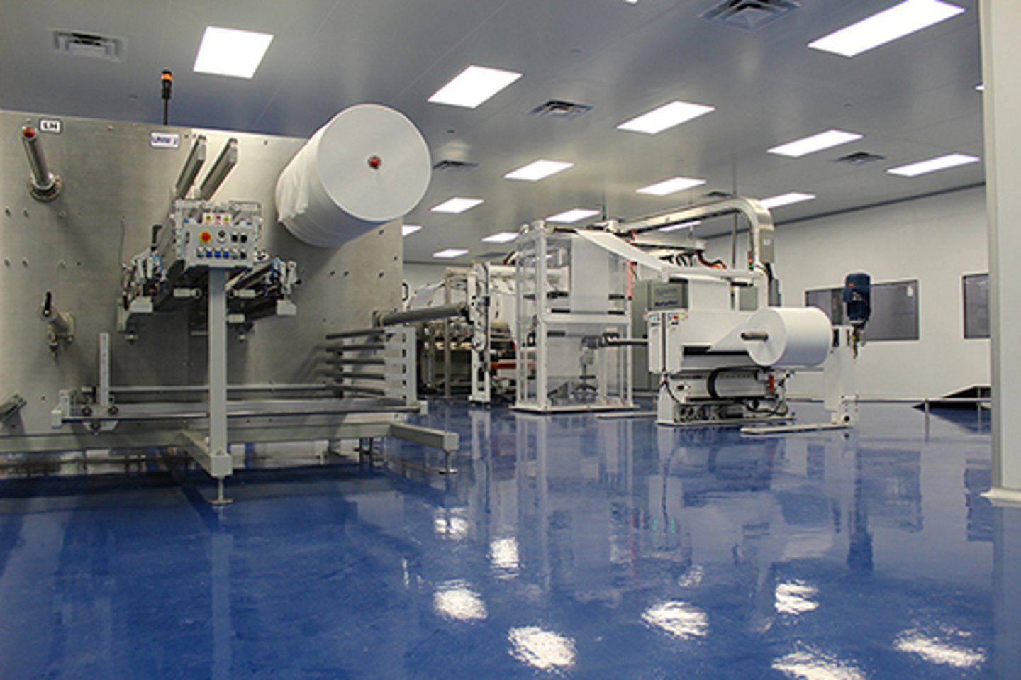 inside manufacturing facility