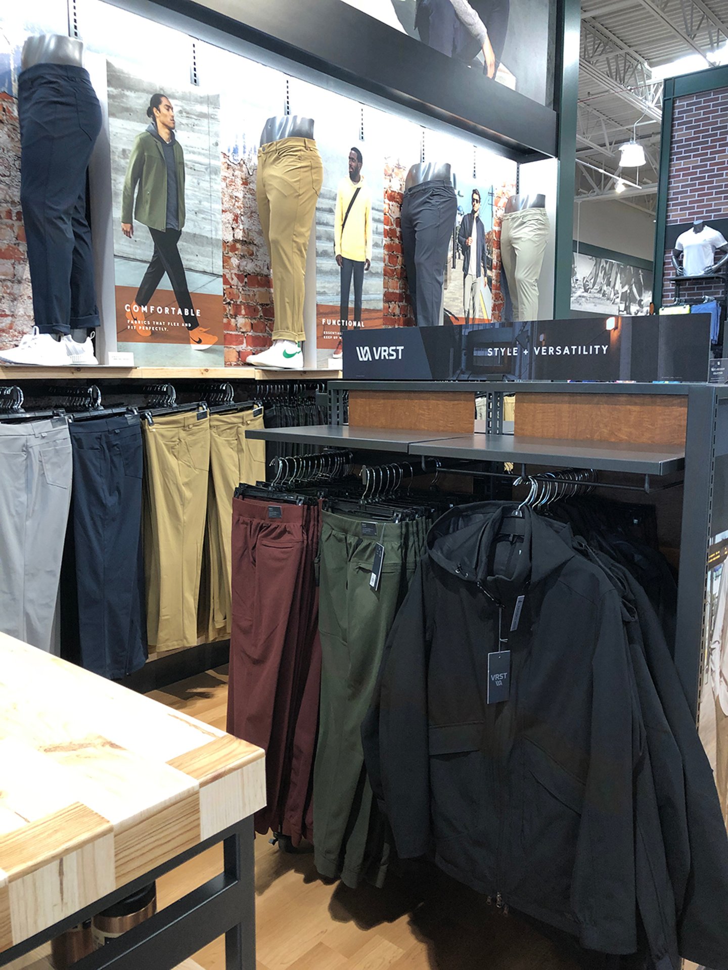 men's clothing racks