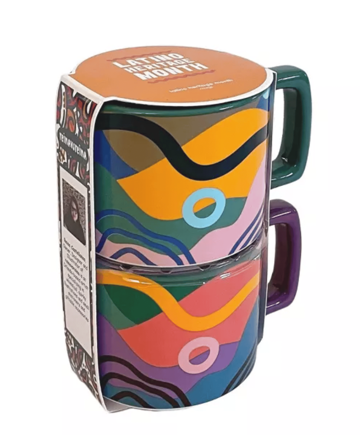 a close up of a mug