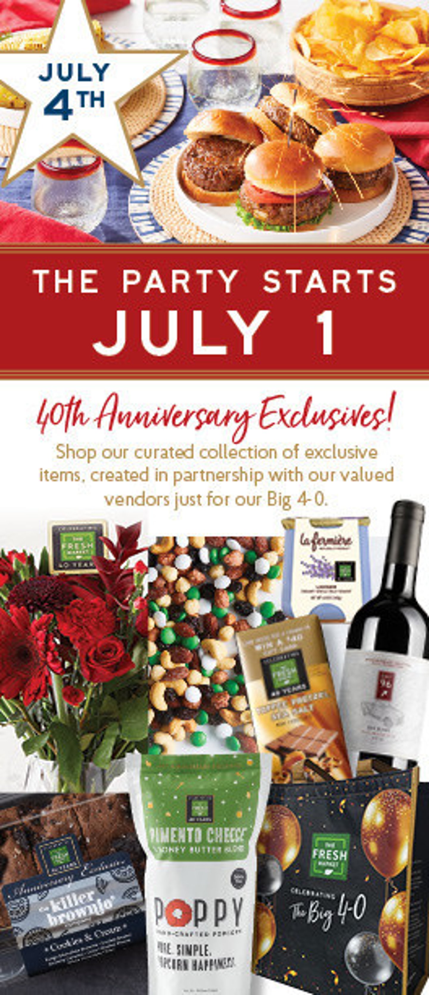 The Fresh Market anniversary deals