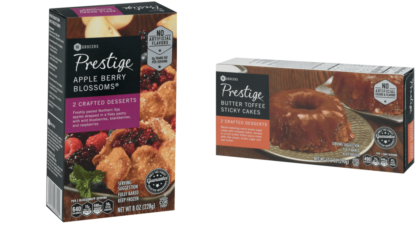 Southeastern Grocers Prestige desserts