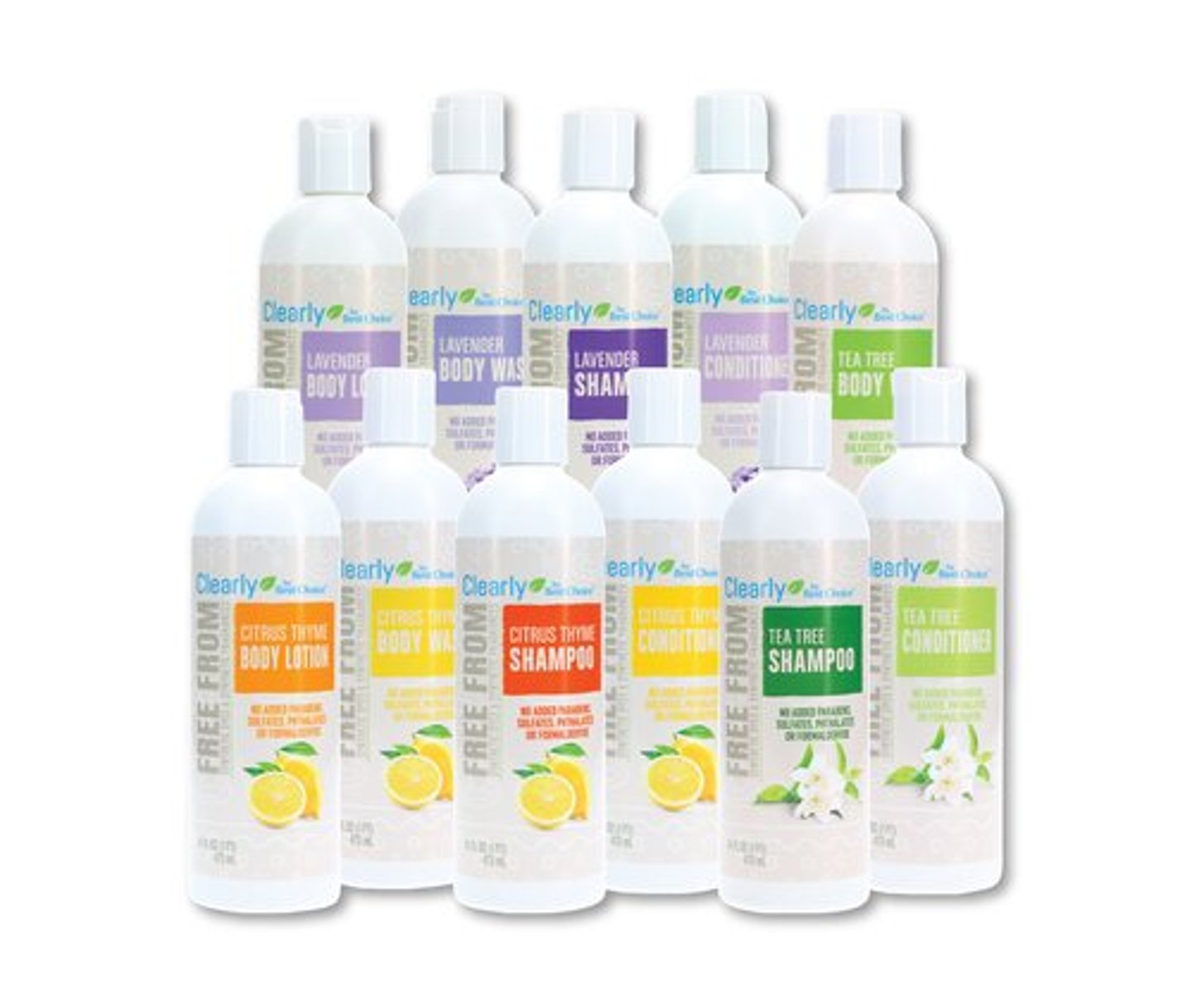 AWG Clearly by Best Choice personal care products.