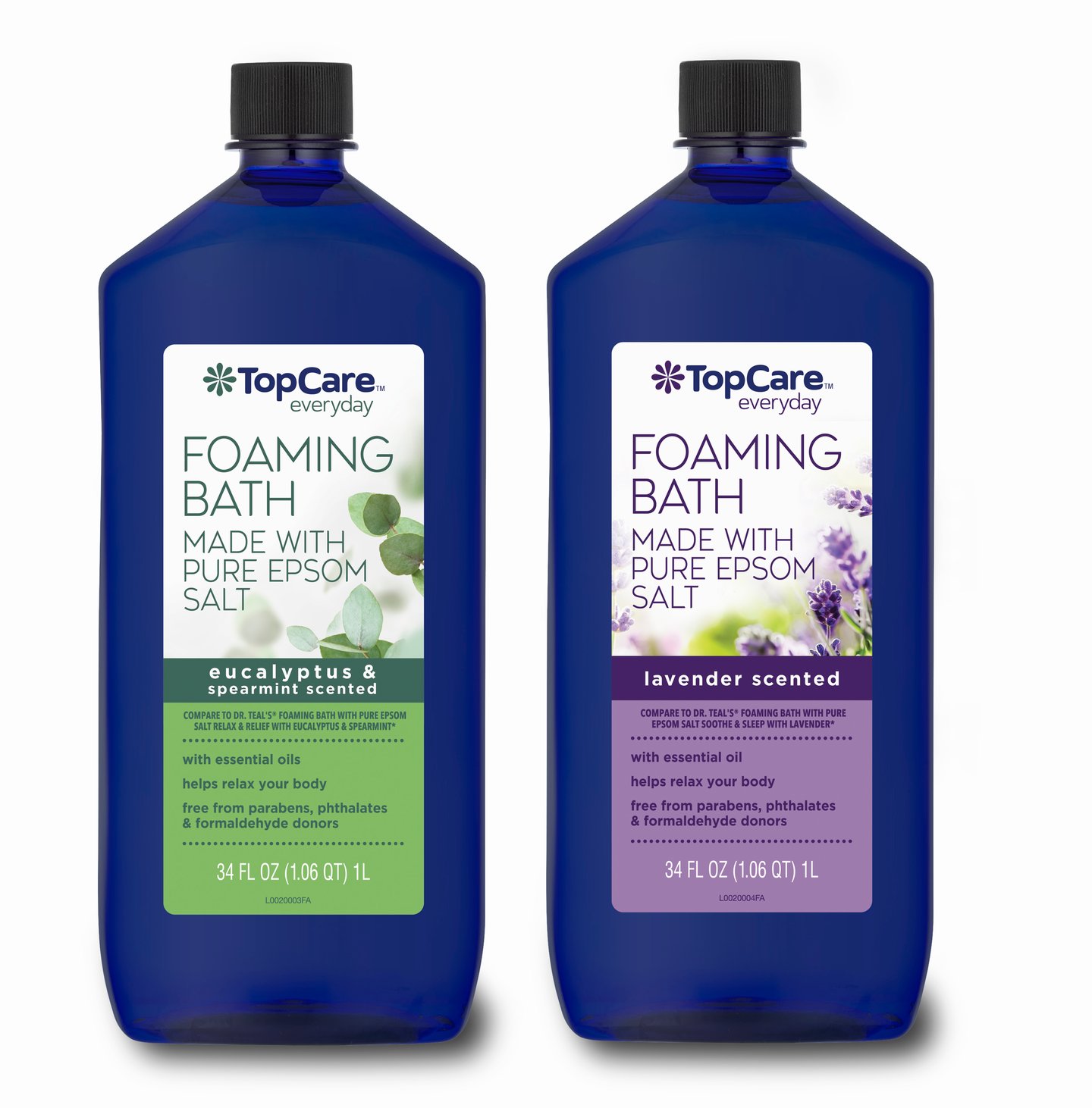 Topco TopCare foaming bath with epsom salt