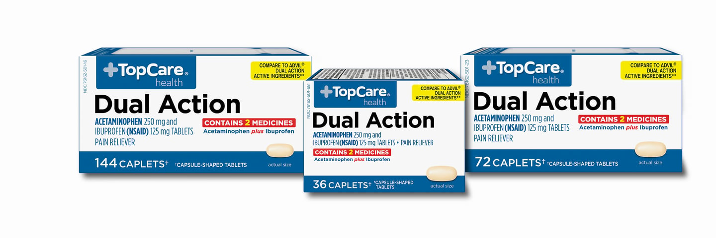 TopCo TopCare pain reliever