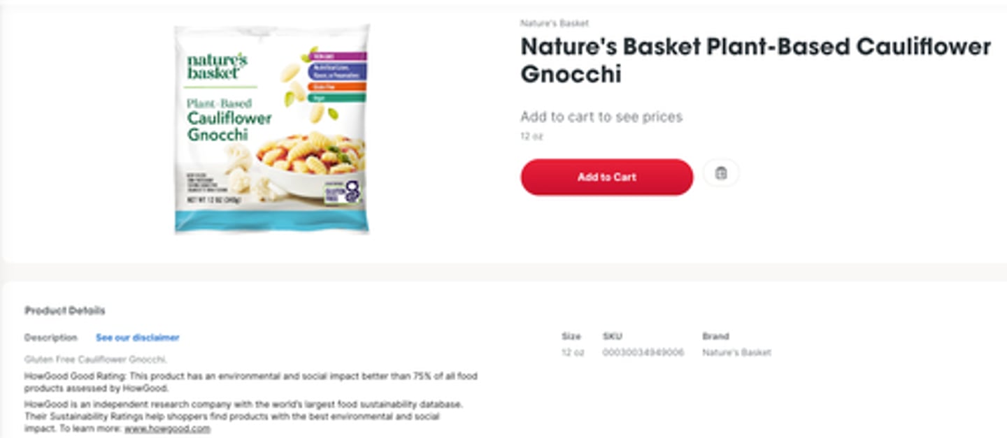 Giant Eagle Nature's Basket 