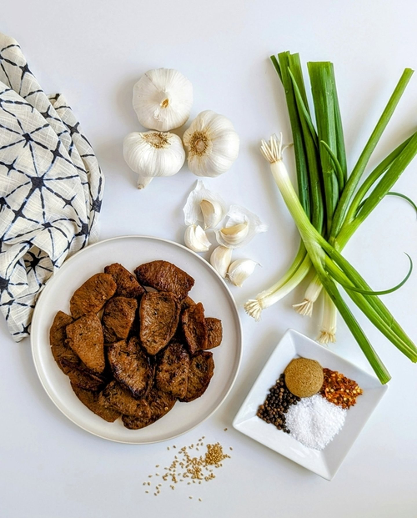 Improved Nature's Beefless Korean Bulgogi.